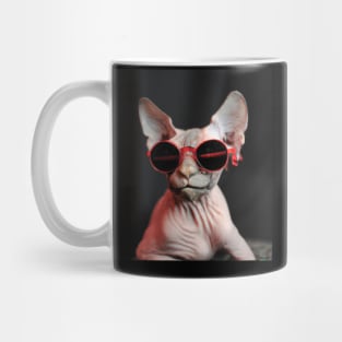 Cool Cat Sphynx, Mug gift, Apparel, t-shirt, Coffee mug Mug